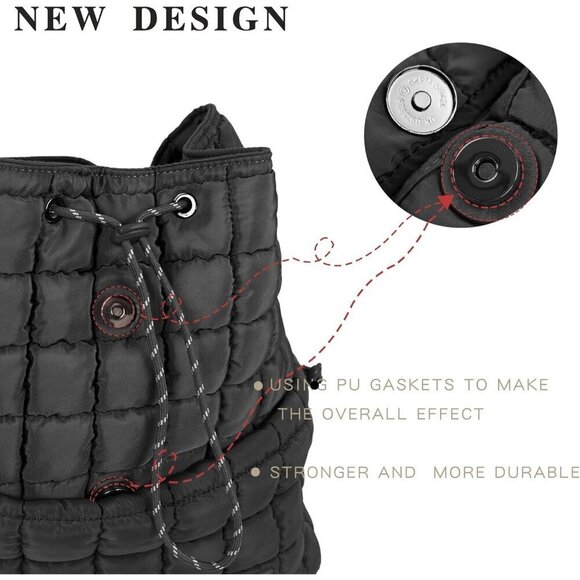 Backpack for Women Travel Gym Hiker Pack Drawstring Travel Bag for Casual - Picture 5 of 8